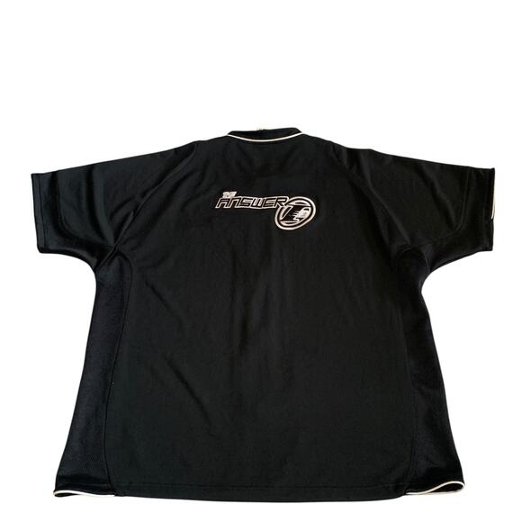 Reebok Mens 2XL Iverson Limited Edition Full Zip Y2K Short Sleeve Shirt Jacket - Picture 16 of 16